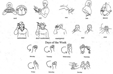 sign language